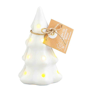 Small Christmas Tree Light-Up Sitter - 4.5 inches