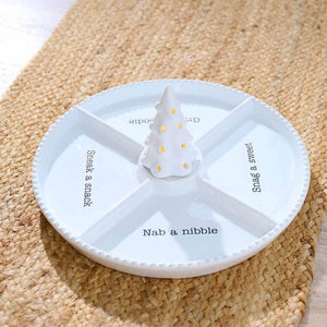 Small Christmas Tree Light-Up Sitter - 4.5 inches