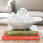 Clear Sphere Bud Flower Vase