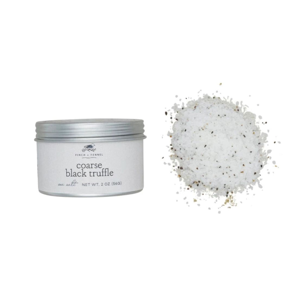 Coarse Black Truffle Sea Salt – 2 oz Gourmet Seasoning