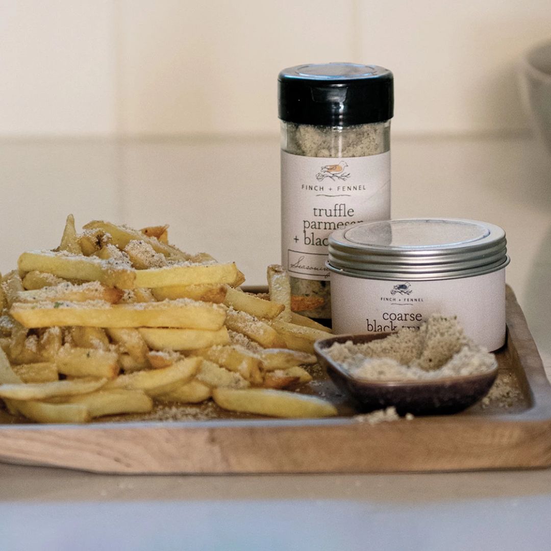 Coarse Black Truffle Sea Salt – 2 oz Gourmet Seasoning