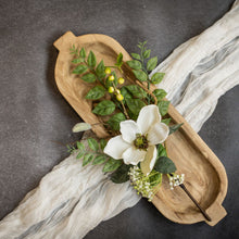 Cream Magnolia & Berry Pick - Faux Floral Decor