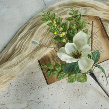 Cream Magnolia & Berry Pick - Faux Floral Decor