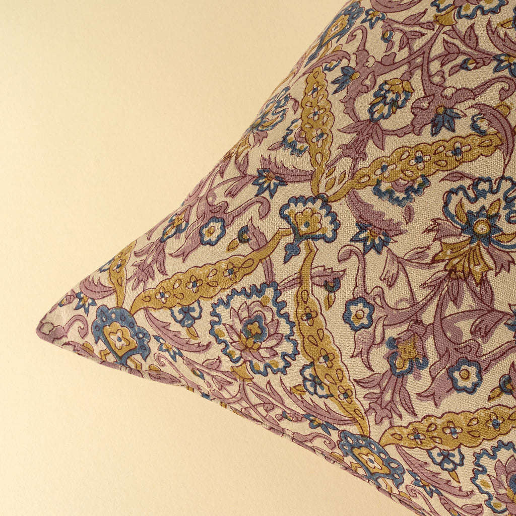 20x20 Luna Vine Block Print Pillow