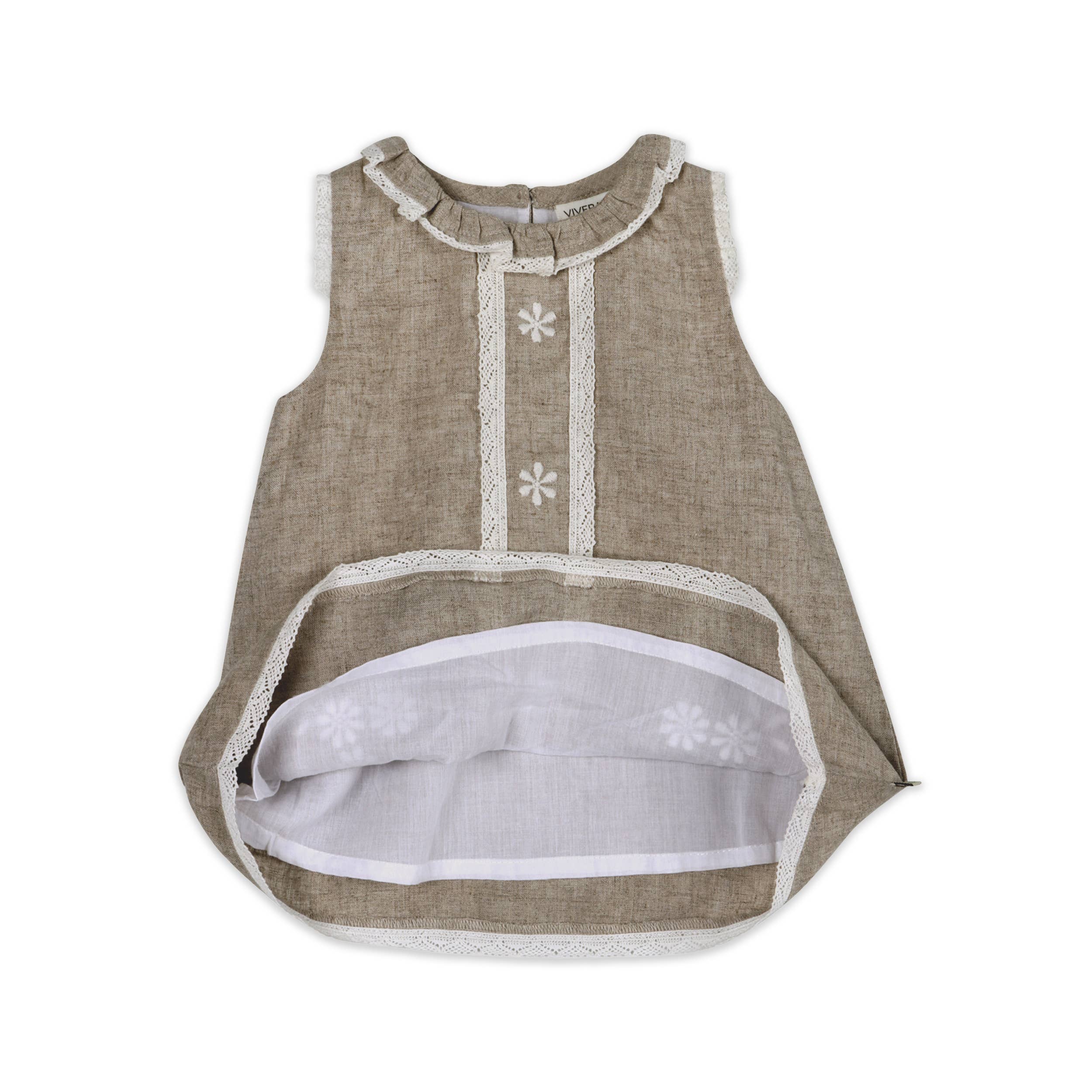 Kate Floral Embroidered Baby Dress