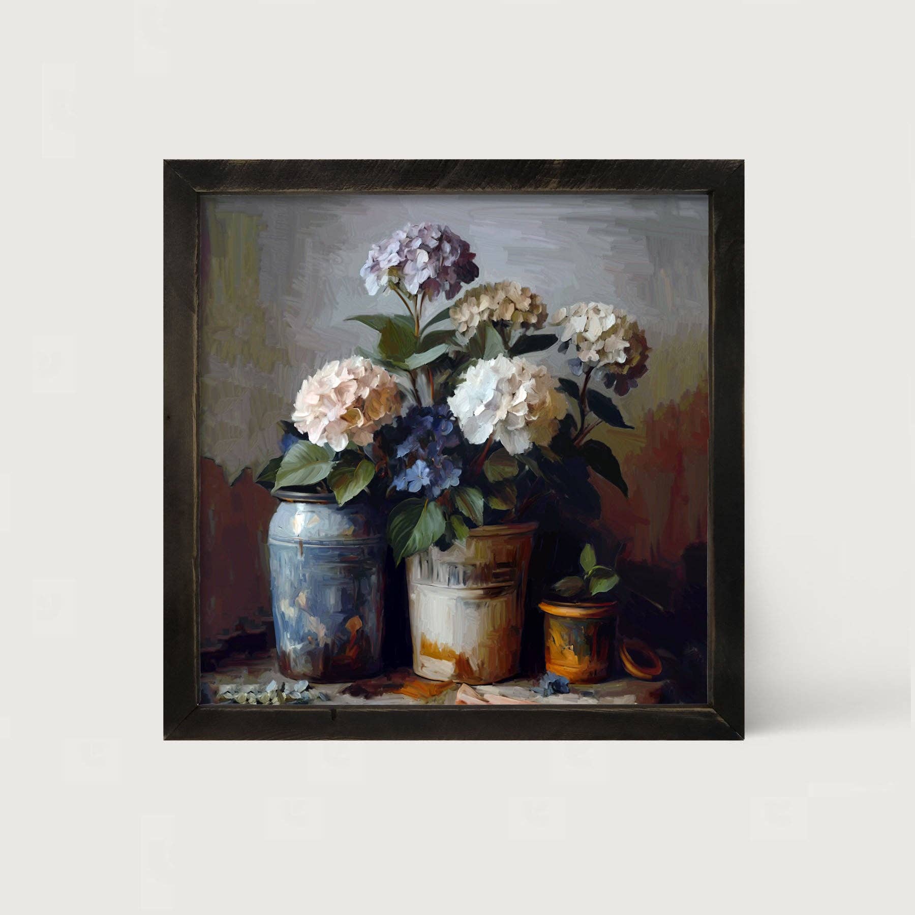 Rustic Hydrangeas