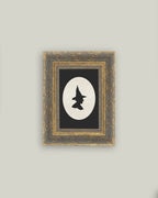 Witch Silhouette Framed