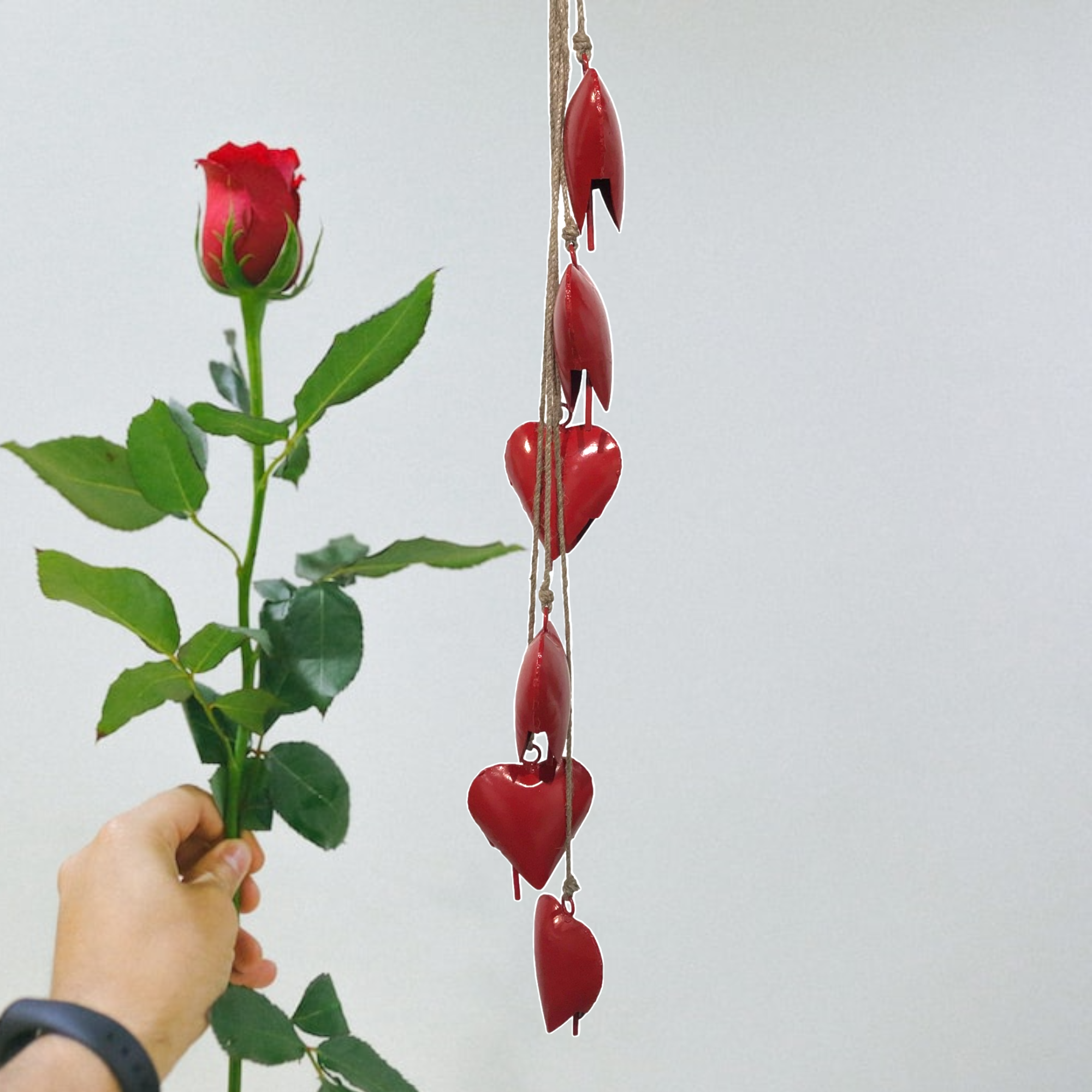 Valentine's Heart Bell Chime