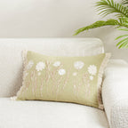 Delicate Floral Pillow