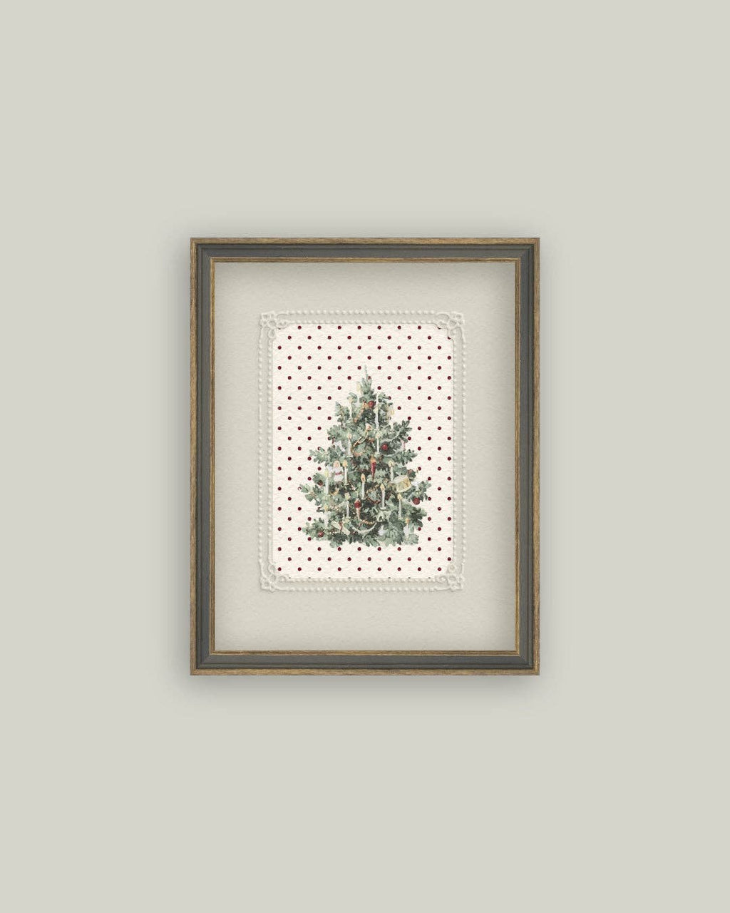 Vintage Polka Dot Tree