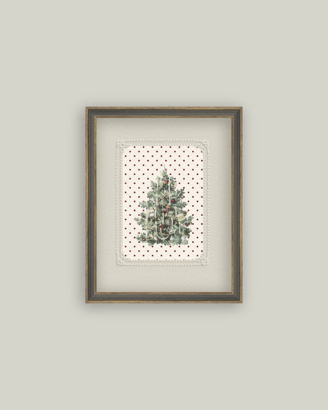 Vintage Polka Dot Tree