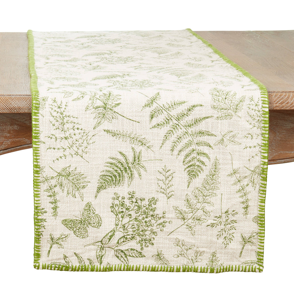 Leaf Whipstitch Runner