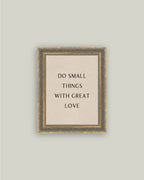 Do Small Things
