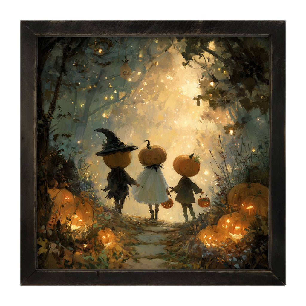 Halloween Friends - Trio of Trick or Treaters