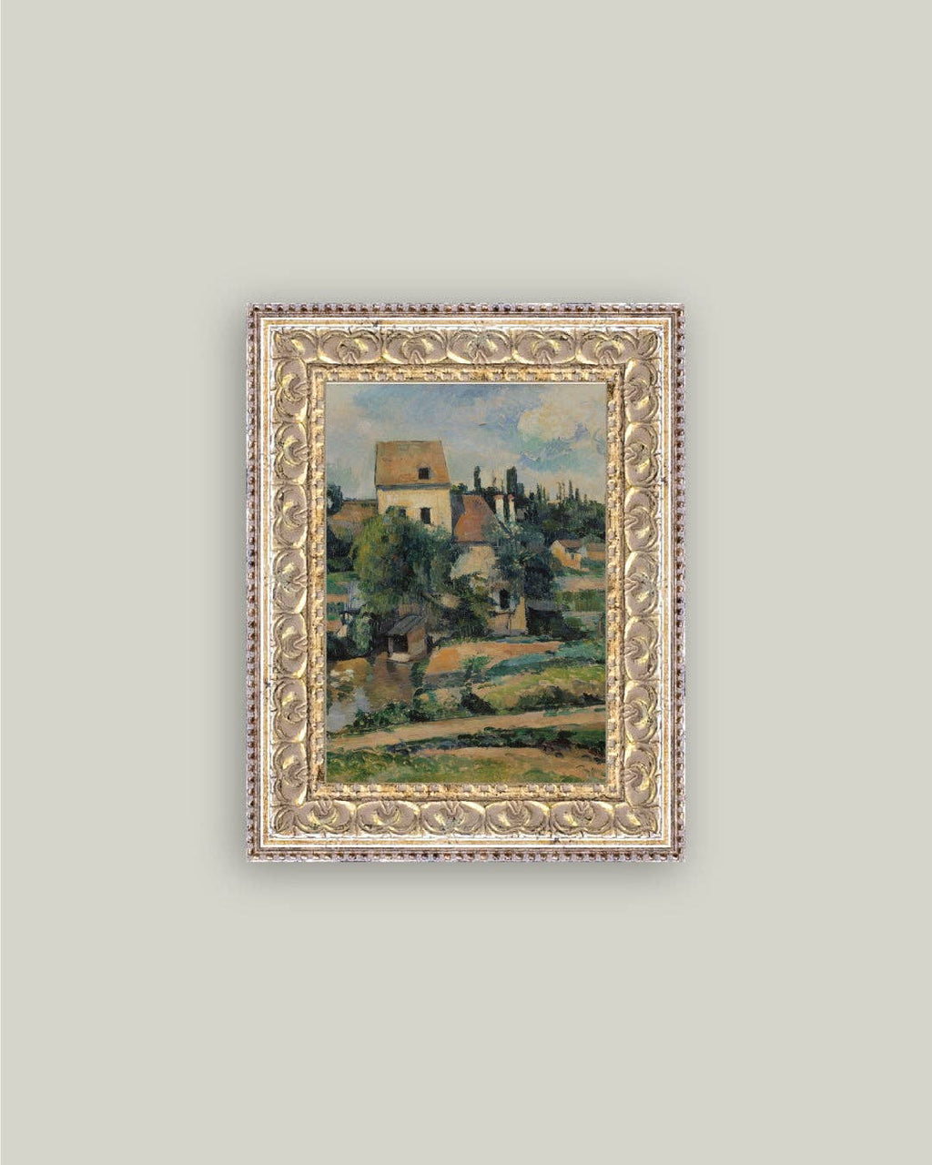 The Mill in Pontoise Framed
