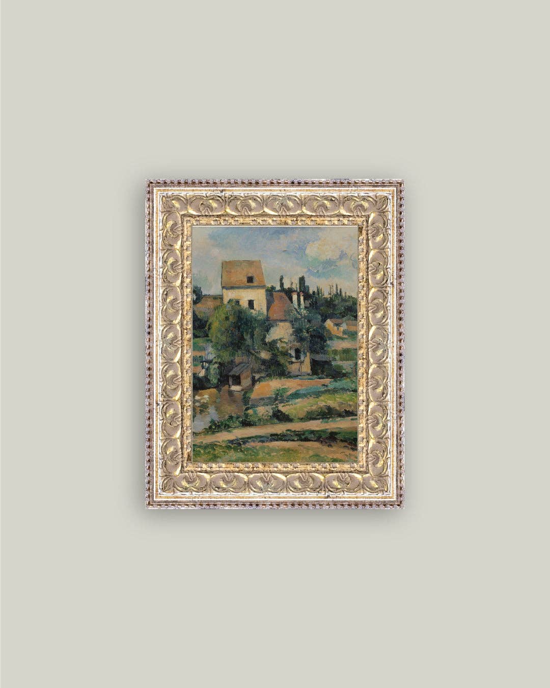 The Mill in Pontoise Framed