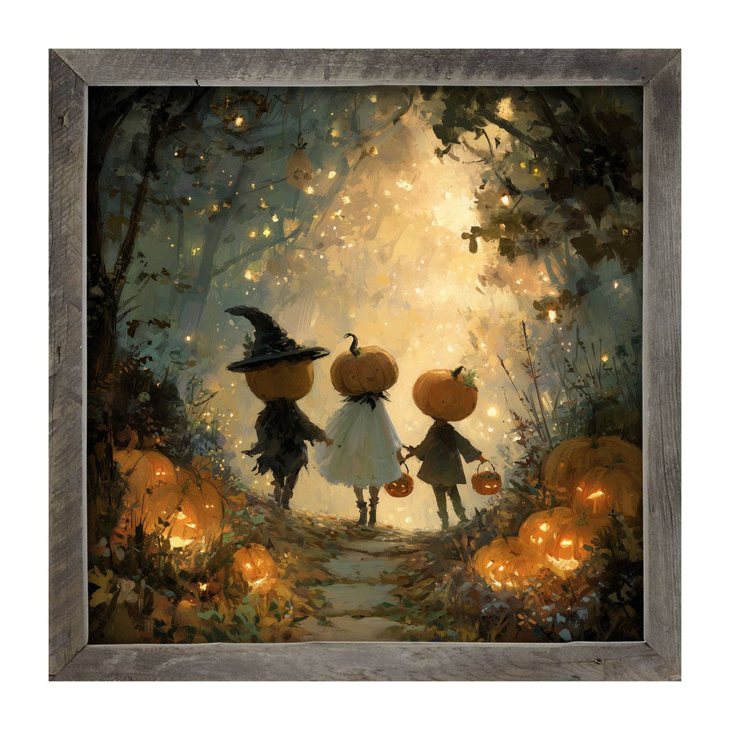 Halloween Friends - Trio of Trick or Treaters