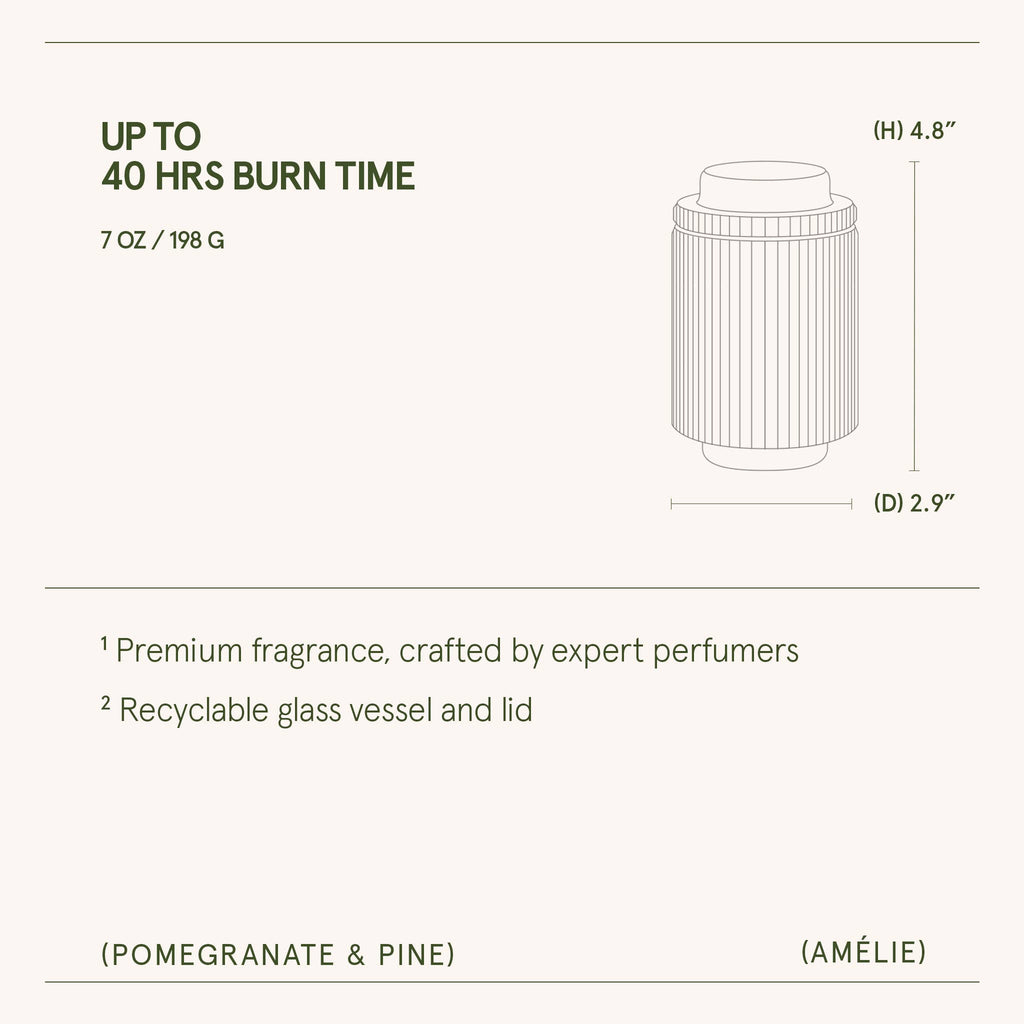 Pomegranate & Pine - 7oz
