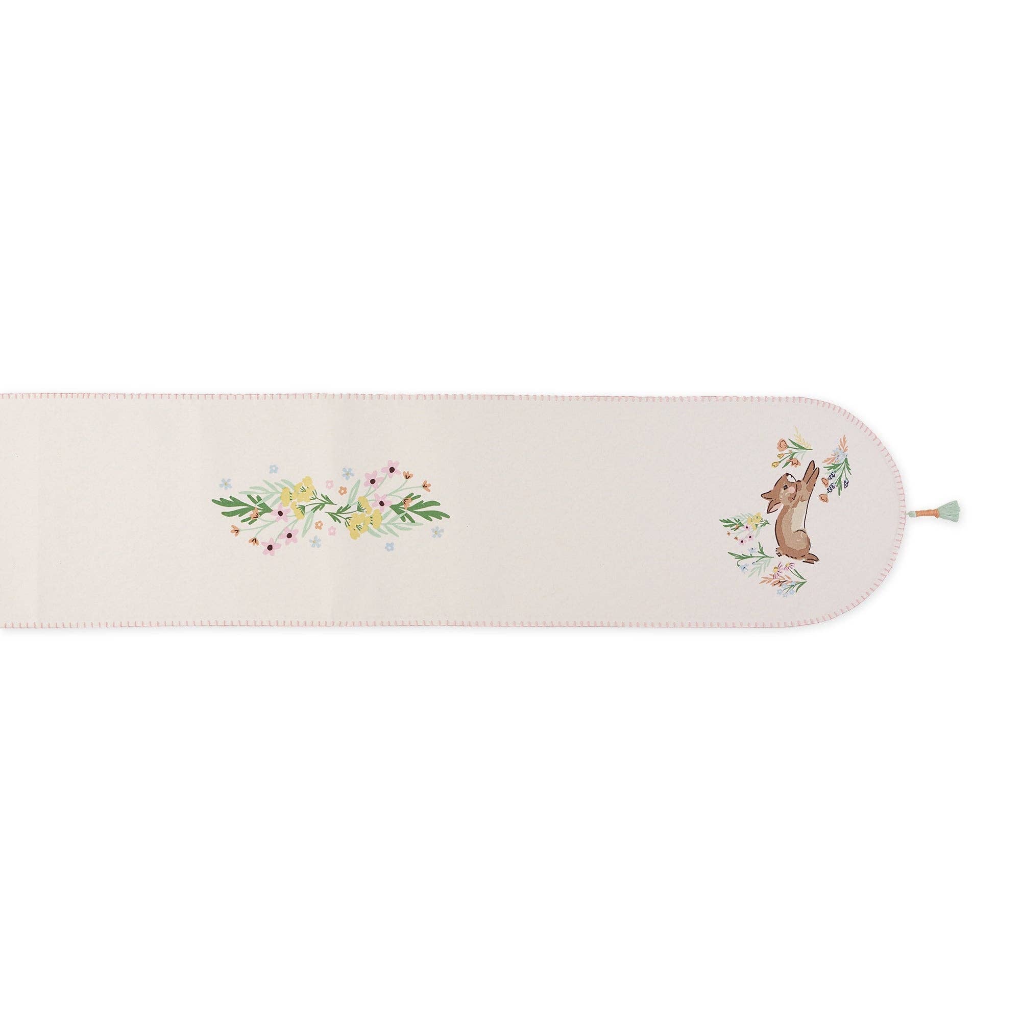 Bunny Embellished Table Runner