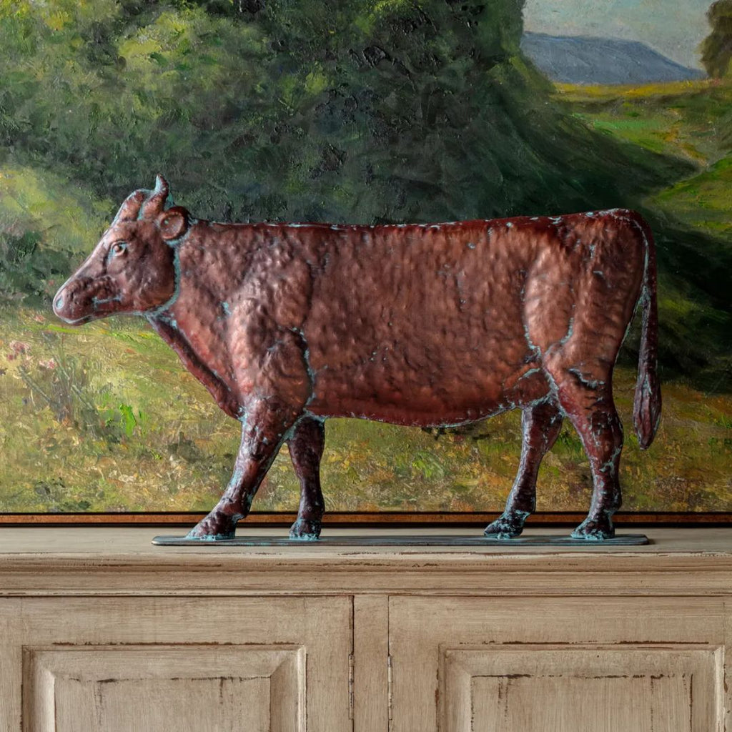 Dairy Cow with Verdigris Finish