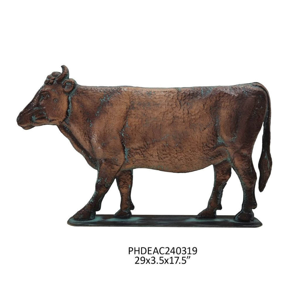 Dairy Cow with Verdigris Finish