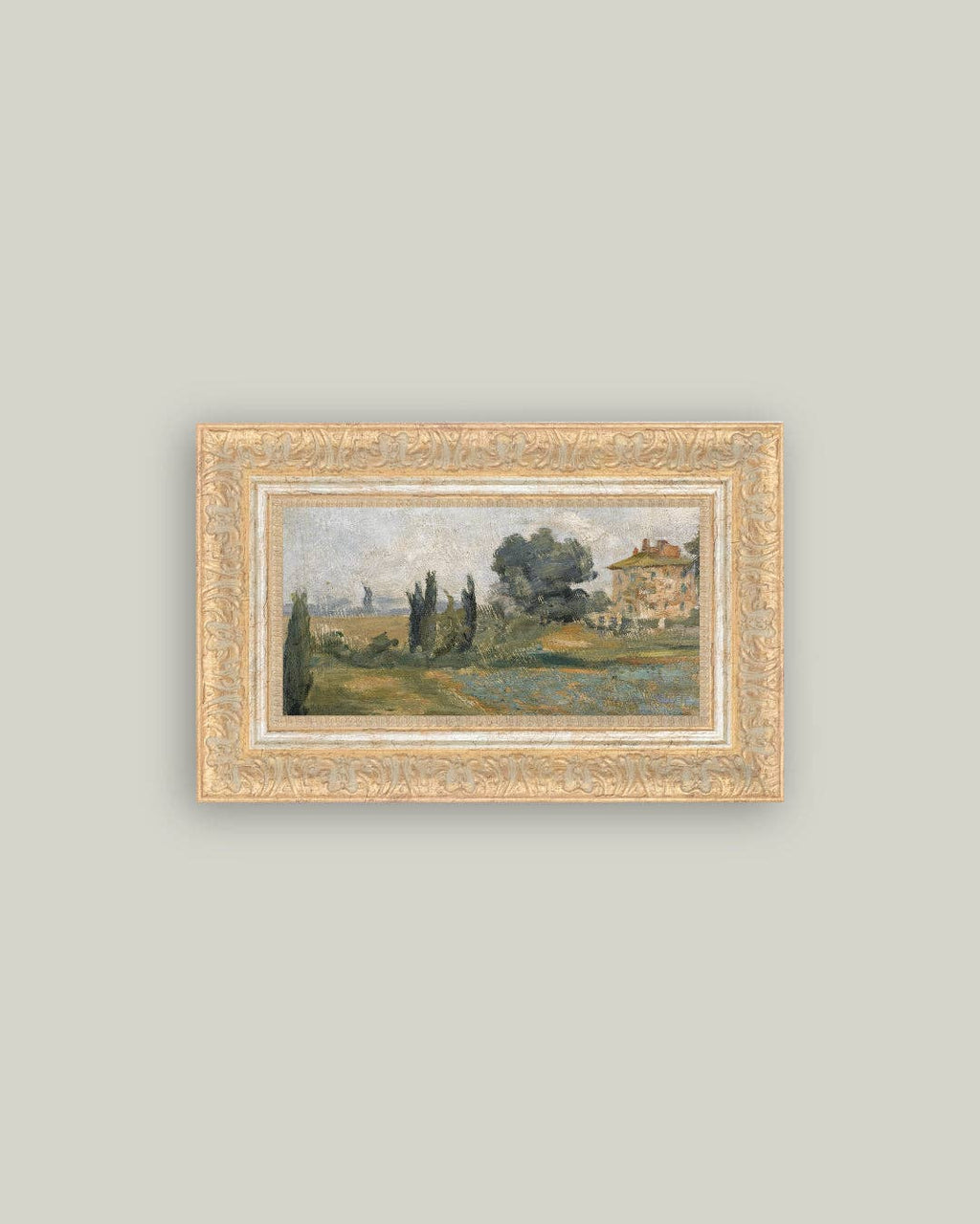 In The Hills Framed Antique Art