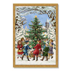 Dancing Round The Tree Traditional Christmas Advent Calendar