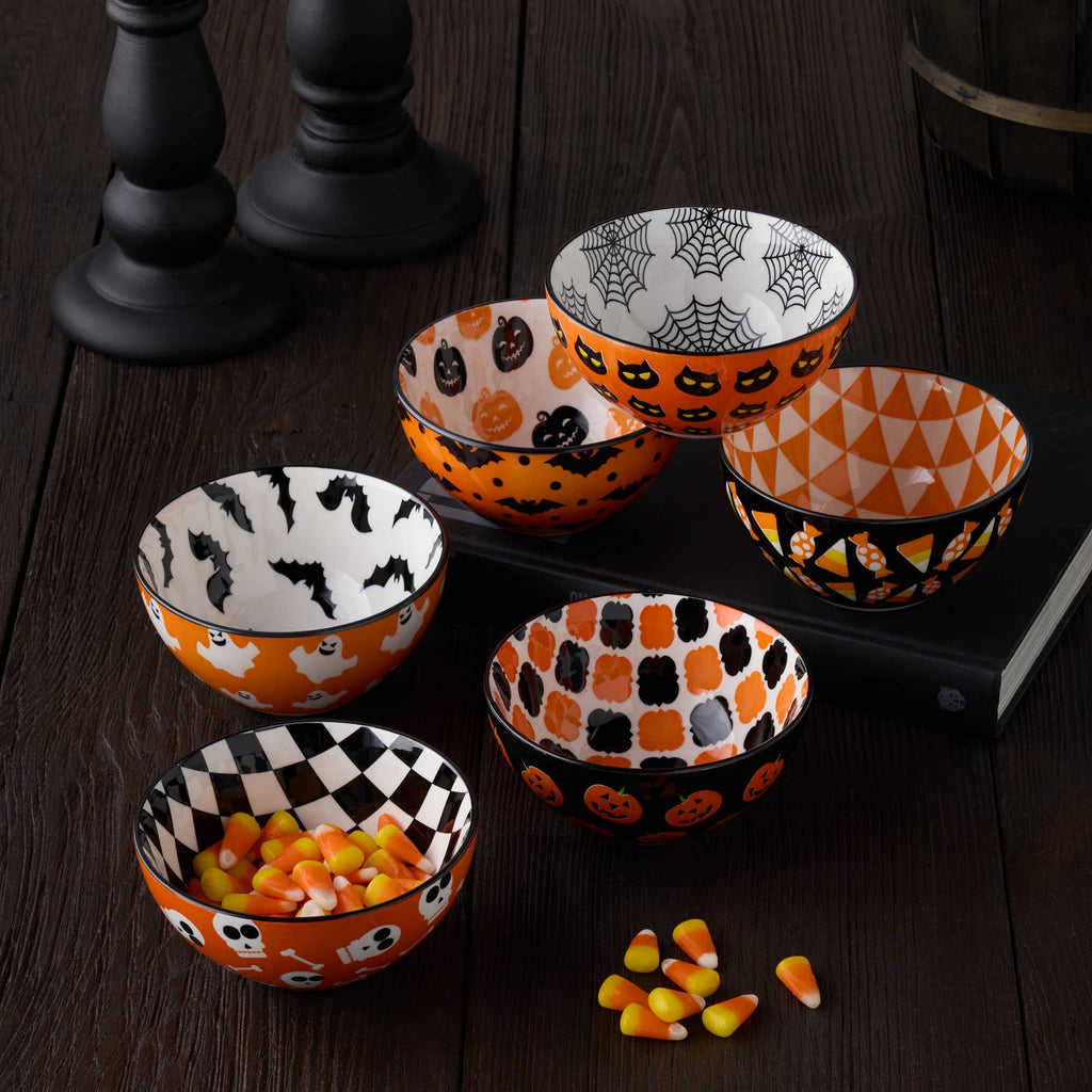 Halloween All Purpose Bowl 5" 6 asst.