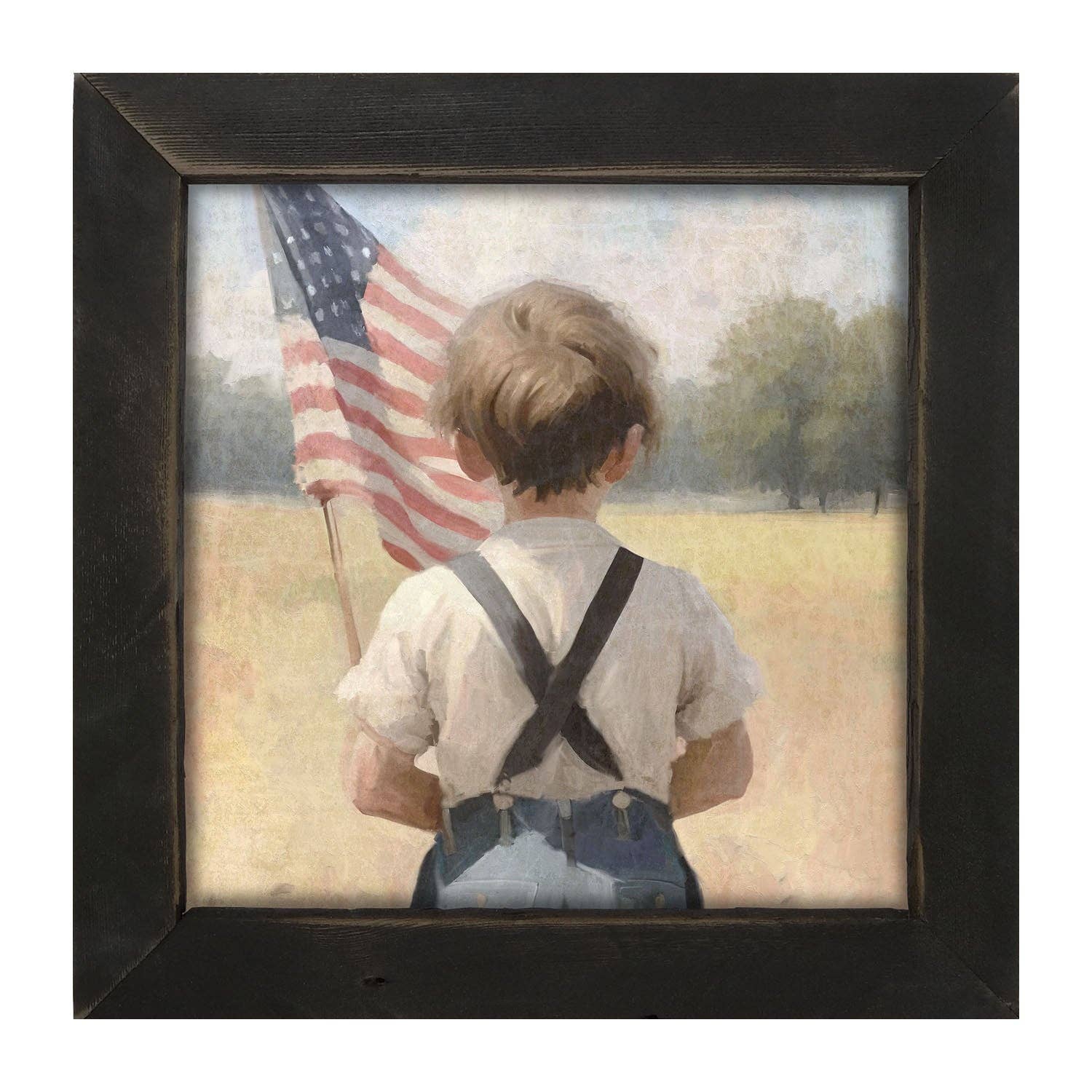 Boy with Flag