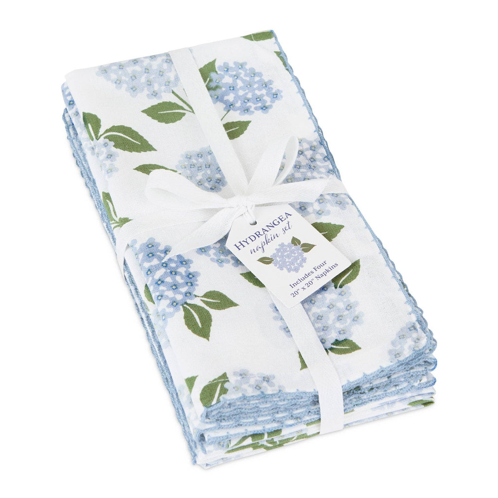 Hydrangea Garden Printed Napkin S/4