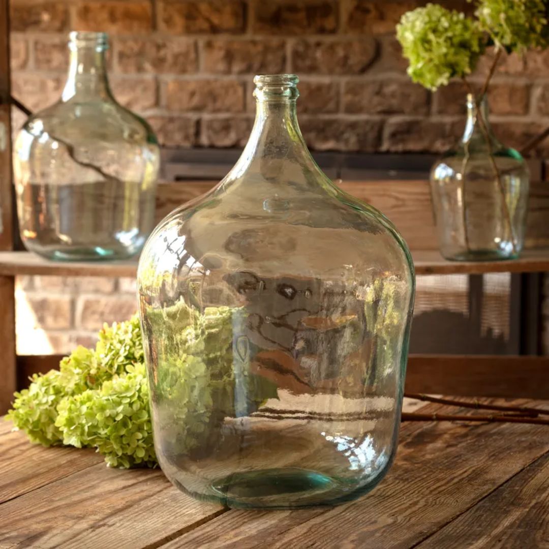 Demi John Bottle Clear - Medium – Cozy Cottage