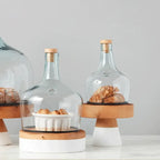 Demijohn Recycled Glass Cloche - Small