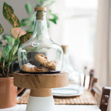 Demijohn Recycled Glass Cloche - Small