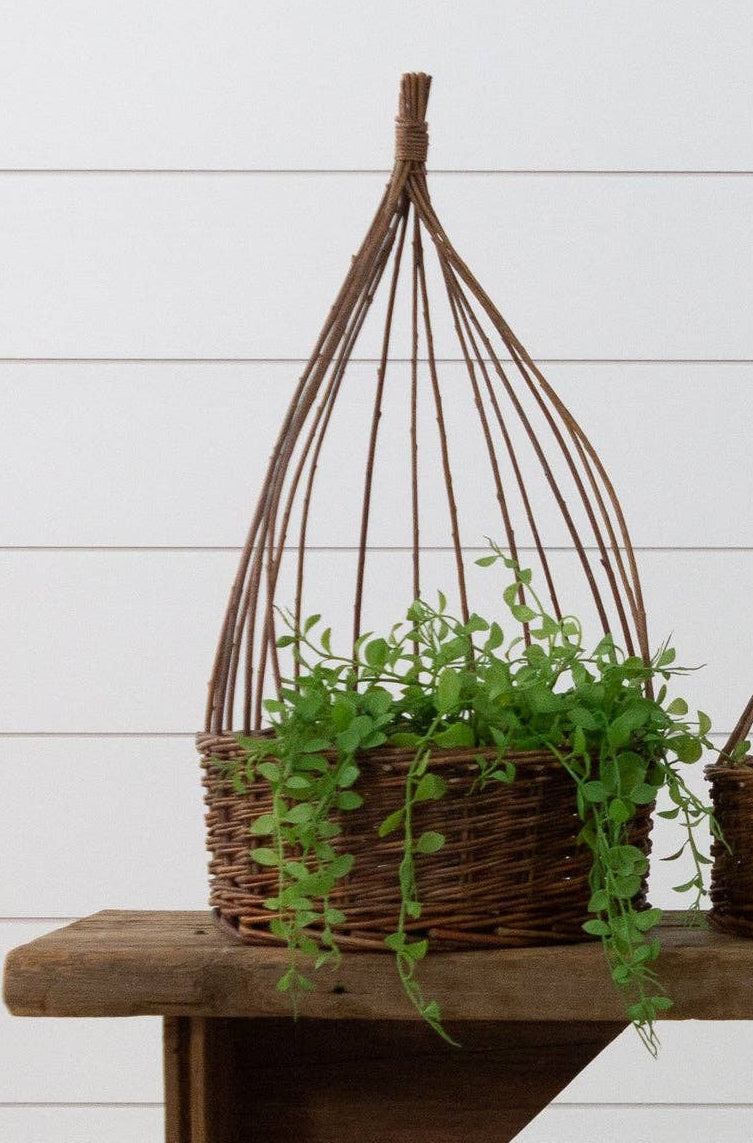 Willow Obelisk Planter - Med