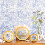 Signature Pressed Floral Candle - Sea Salt Mist