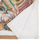 Embroidered Cornucopia Table Runner