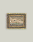 Sunset Sky Framed Antique Art