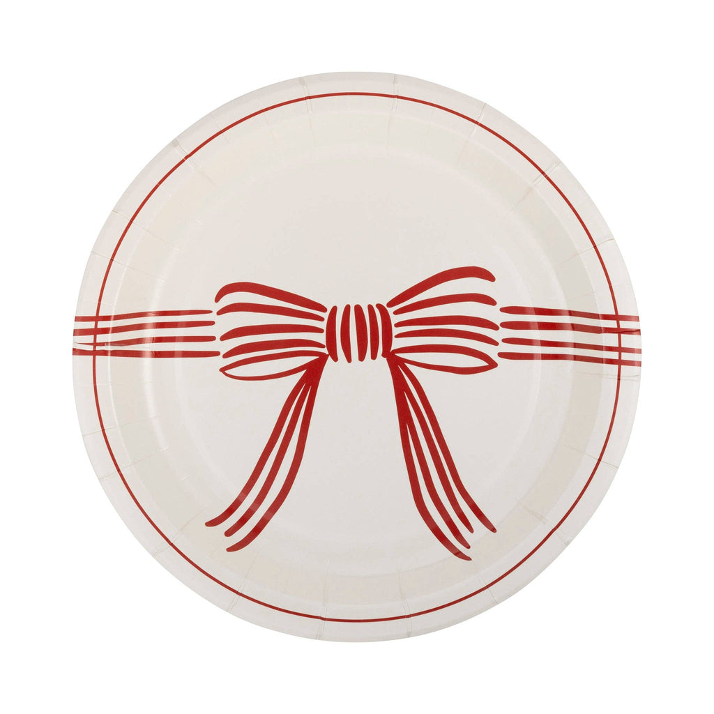 Red Bow Plate