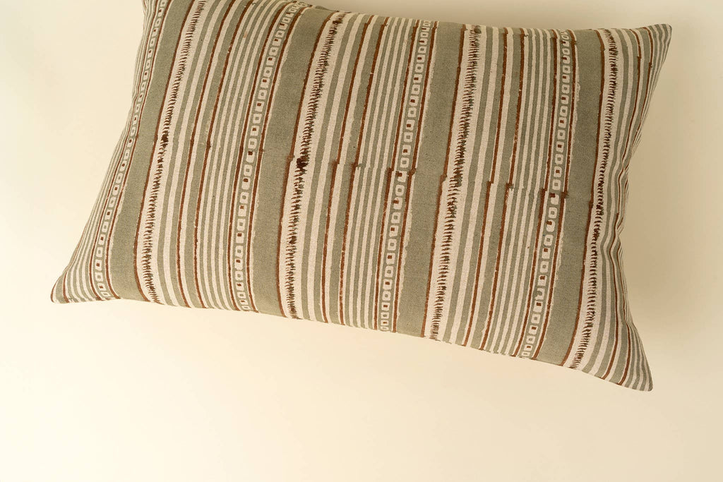 16x24 Bhavya Block Print Pillow