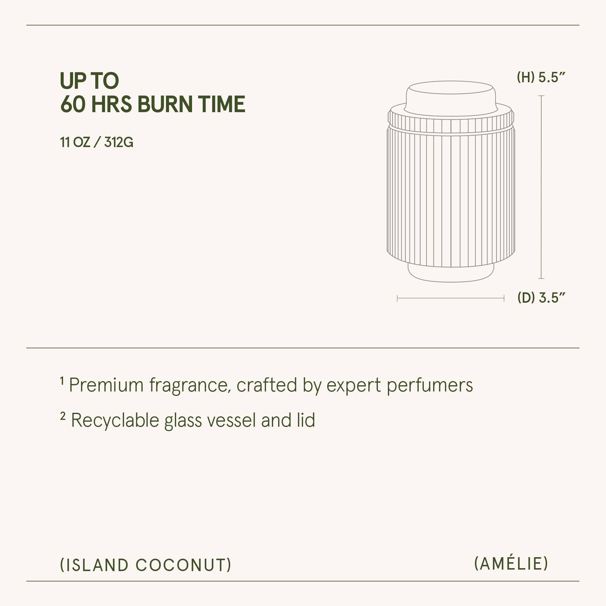 Island Coconut - 11oz