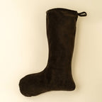 Vera Velvet Stocking Midnight Green