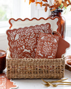 WDT1342 - Acorn Grove Square Paper Plates
