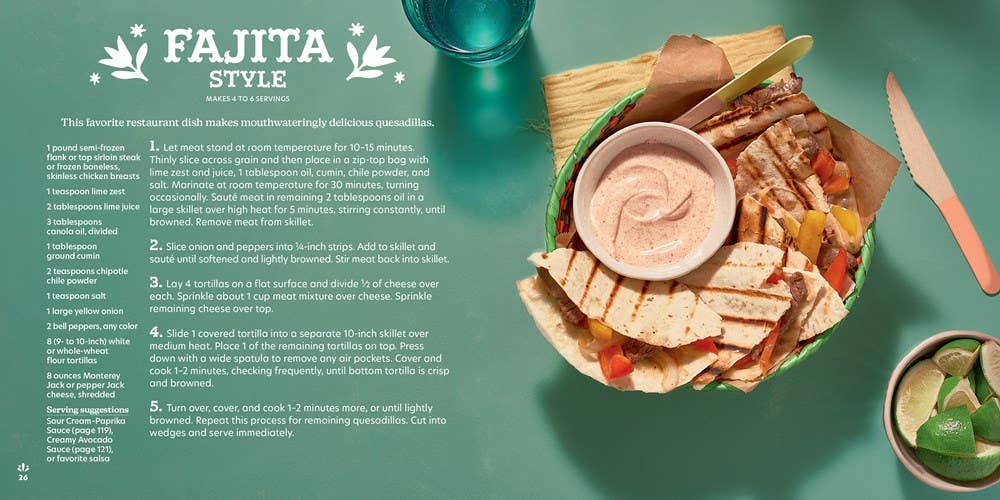 Quesadillas - Cookbook