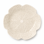 Le Jardin White Cabbage Dinner Plate 11"