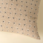 20x20 Clover Block Print Kantha Pillow