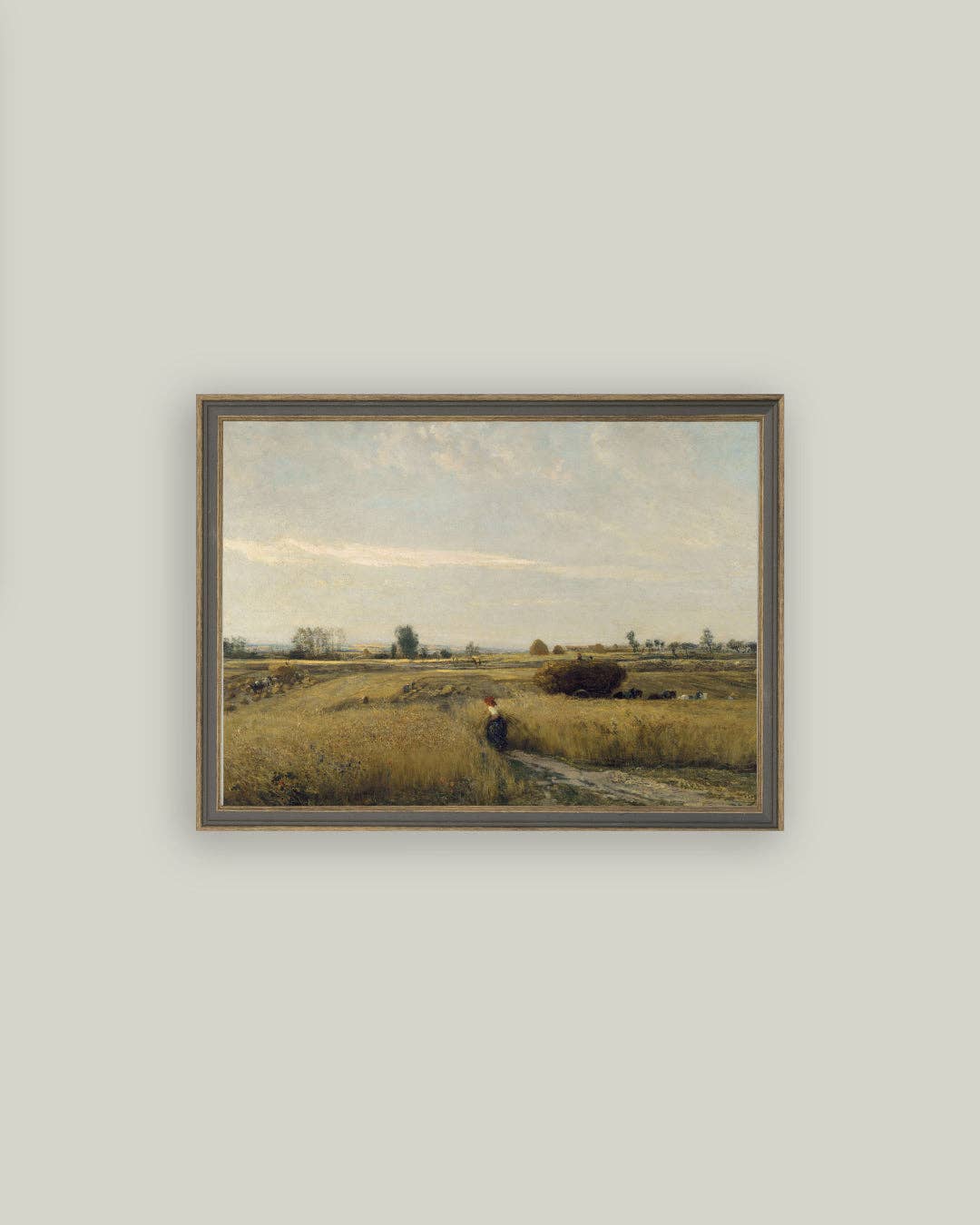 Harvest Landscape Framed