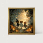 Halloween Friends - Trio of Trick or Treaters