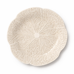 Le Jardin White Cabbage Salad Plate 9"