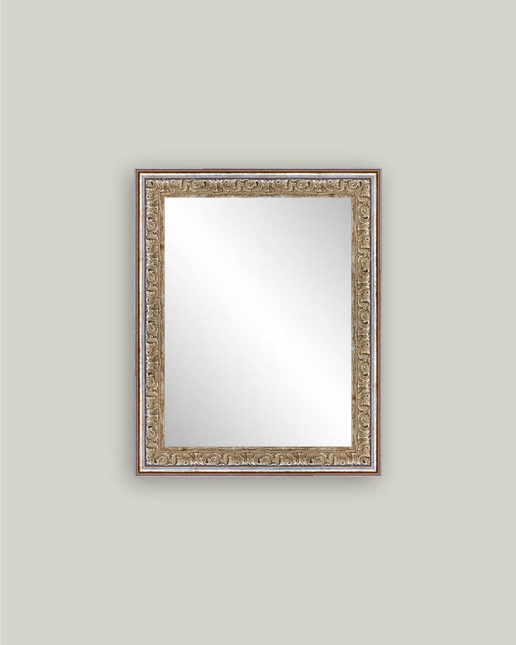 Silver Gold Framed Mirror