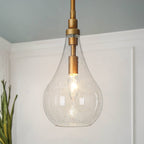 Tethyne 1-Light Gold Pendant Light